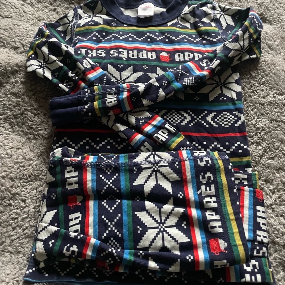 Hanna Anderson KIDS size 8 PJ SET